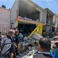 Explota tanque de gas en vivienda; 2 personas lesionadas
