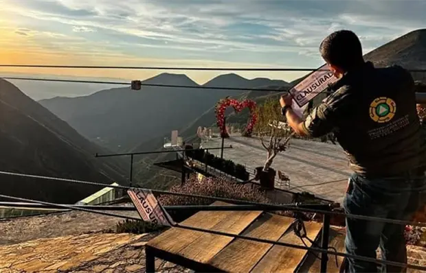 Suman siete tirolesas clausuradas en Real de Catorce (video)