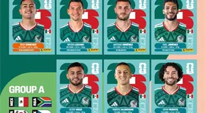 &Aacute;lbum Panini, con jugadores de M&eacute;xico que no van al Mundial