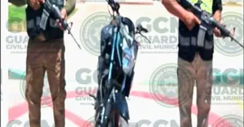 Incautan motocicleta que estaba abandonada