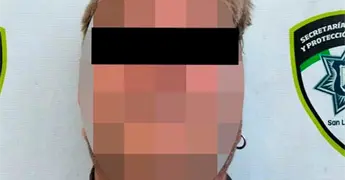 Individuo allana terreno en Barrio de Tequis