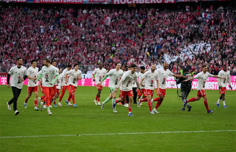 Bayern Múnich celebra su 35º título alemán con gol de Kane