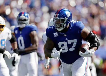 Bengals adquieren a Dexter Lawrence en intercambio con Giants