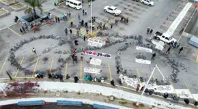 Ciclistas denuncian hostigamiento policial en rodada sobre Nava