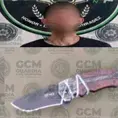 Con una navaja, arrestan a vándalo en Quintas