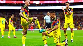 El Am&eacute;rica le gana al Toluca