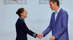 Sheinbaum detalla qu&eacute; temas abord&oacute; con Pedro S&aacute;nchez