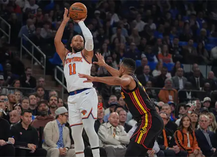 Knicks vencen a Hawks en Juego 1 de playoffs Este