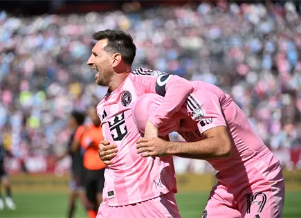 Messi anota dos goles y lidera triunfo de Inter Miami