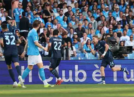 Napoli es abucheado tras perder ante Lazio