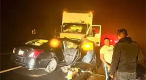 Choque en la Ray&oacute;n–Valles deja 5 lesionados; dos quedaron prensados