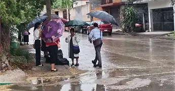 Despu&eacute;s de varios d&iacute;as calurosos llega la lluvia