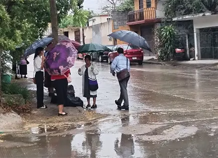 Despu&eacute;s de varios d&iacute;as calurosos llega la lluvia