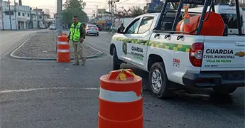 Operativo vial en B. Anaya divide opiniones 