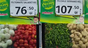 Frutas y verduras con alzas hasta de 500 por ciento