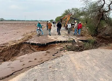 Lluvias at&iacute;picas afectaron a 300 productores en la capital