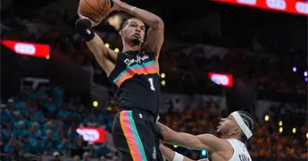 Los Spurs arrollan a los Trail Blazers