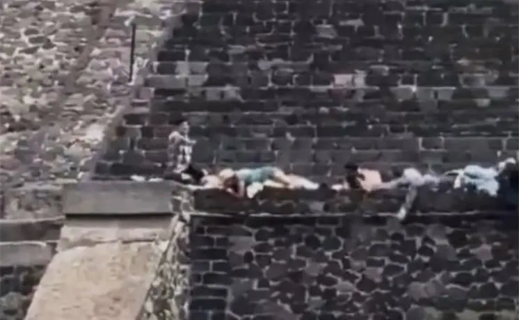 Sujeto mata a una mujer en Teotihuac&aacute;n y se quita la vida