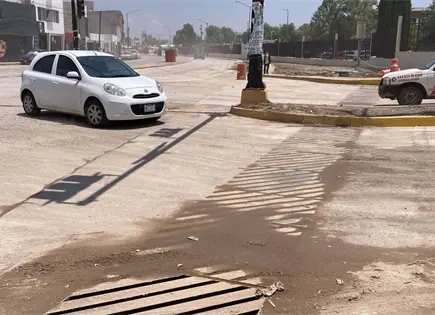 Basura, piedras y hasta llantas causaron tap&oacute;n en Urbano Villal&oacute;n