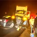 Choque de frente deja un muerto en autopista