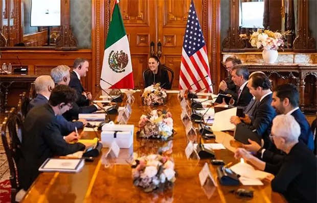 Revisi&oacute;n de T-MEC va bien: M. Ebrard