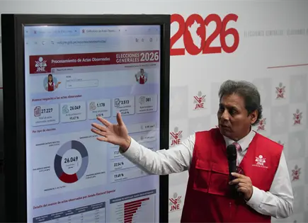 Aceptan renuncia de jefe de organizadora de elecciones en Per&uacute; cuestionado por retrasos en votaci&oacute;n