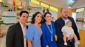 THIAGO &iexcl;ES BAUTIZADO!