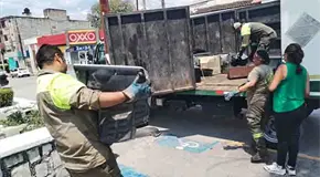 Realizan recolecci&oacute;n de basura electr&oacute;nica
