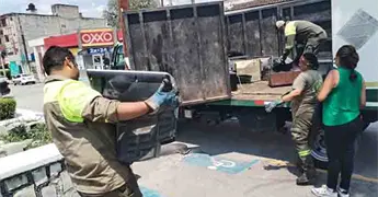 Realizan recolecci&oacute;n de basura electr&oacute;nica