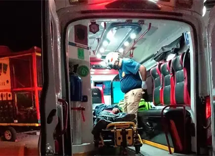 Mujer resulta herida por una bala perdida