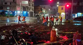 Exige la UPSLP soluci&oacute;n a colapso de drenaje cercano