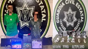 Cae pareja de "halcones digitales" en Matehuala