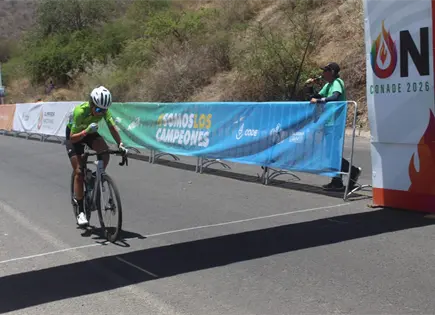 SLP suma tres medallas en ciclismo de ruta en Olimpiada Nacional