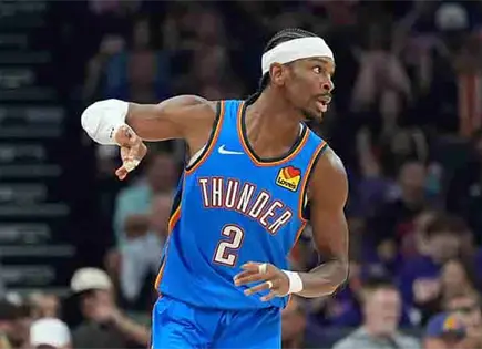 Thunder vence a Suns de Phoenix