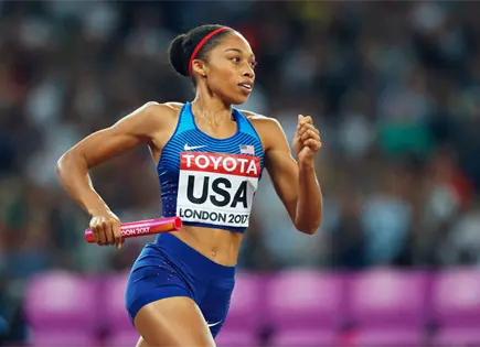 Allyson Felix anuncia regreso al atletismo a los 40 a&ntilde;os