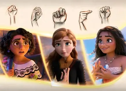Disney lanza canciones en lenguaje de se&ntilde;as para comunidad sorda