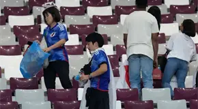 Jap&oacute;n mantiene tradici&oacute;n de limpieza en estadios mundiales