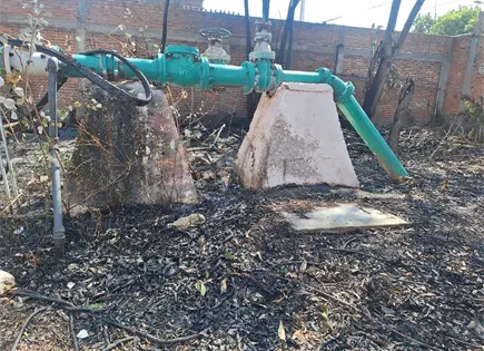 Reanuda Interapas pozo Coronel Espinosa tras incendio