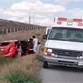 Se accidentan tres maestras en la carretera a Zacatecas