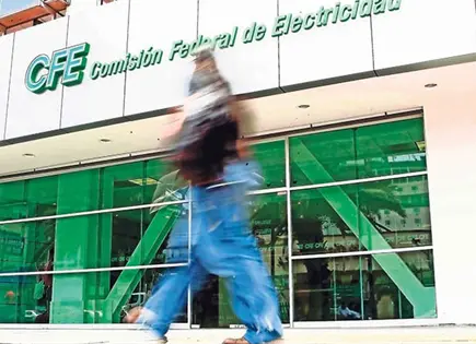 CFE pierde 402 mdp en 1er. trimestre