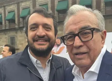 Las apariciones p&uacute;blicas de Andy L&oacute;pez Beltr&aacute;n y Rub&eacute;n Rocha