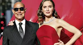 EMILY BLUNT, AL PASEO DE LA FAMA DE HOLLYWOOD