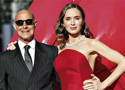EMILY BLUNT, AL PASEO DE LA FAMA DE HOLLYWOOD