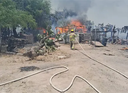 PC atiende incendios en Villa de Pozos