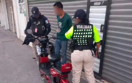 Detenido por robo de bicicleta el&eacute;ctrica en el centro; tra&iacute;a marihuana