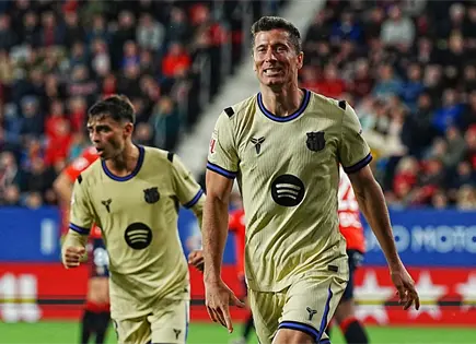 El Bar&ccedil;a, cerca del t&iacute;tulo al derrotar a Osasuna