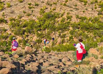 Rescata Cruz Roja a senderistas perdidos