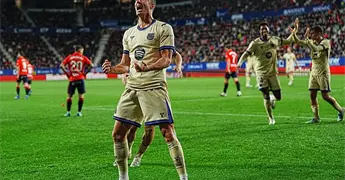 Barsa vence al Osasuna