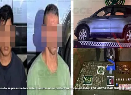 Capturan a 6 narcos en distintas zonas