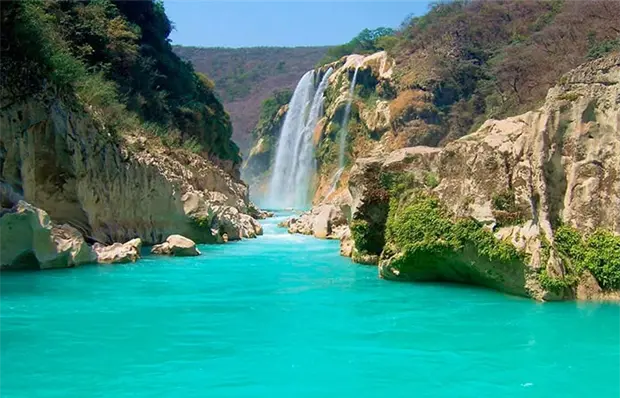 "Cascadas de la Huasteca dependen de las lluvias"